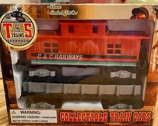 T and S Collectible Train Cars. $5