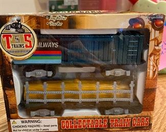T and S Collectible Train Cars. $5