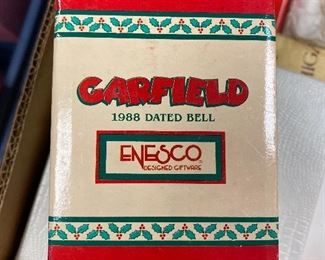 Garfield 1988 dated bell ornament $15