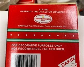 Garfield you'd better watch out collector ornament $15