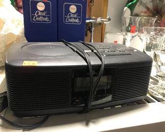 Sony CD player and alarm $15