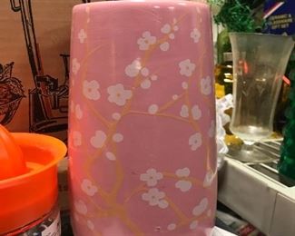Pink Flower vase $6