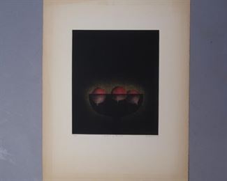 signed print "Radishes in the Bowl" #90/100