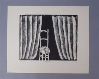 "Chair and curtains" #47/200