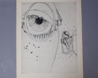 Adriena Simotova signed print #4/30 1969