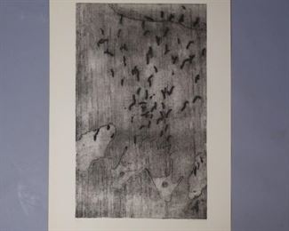 Eva Bednarova signed print 1969 #7/9