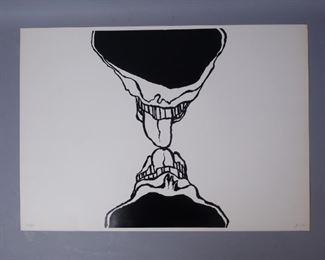 Jan Koblasa signed print  #10/14 1977