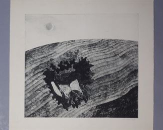 Jiri John signed print 1968 #5/30 