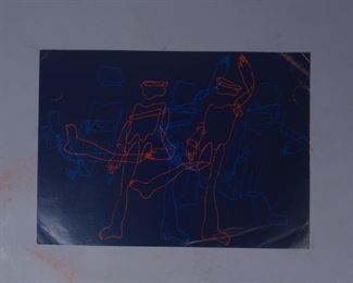 Adolf Benca signed print "The Renaissance" 1981