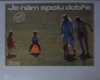 1990 Czech Christian and Democratic Union voting poster