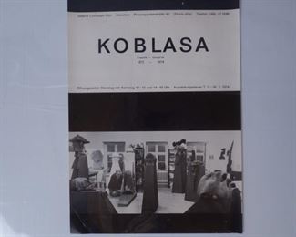 Jan Koblasa Plastik - Grafik Expo Poster 1972-74