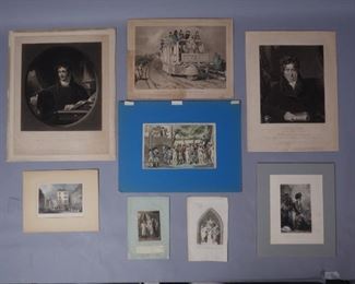 Tho H. Shepherd & More Group 8 Etchings incl Cityscapes