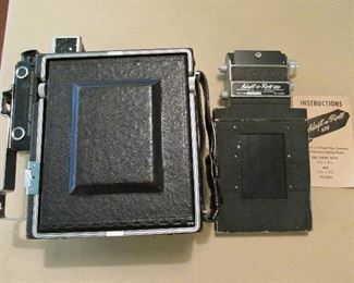 Vintage 1940s Graflex press camera