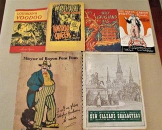 Vintage books from New Orleans