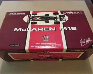 Signed McLaren M16 replica