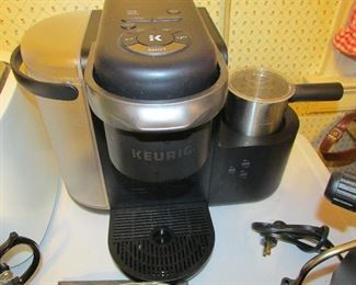 Keurig latte and cappucino maker