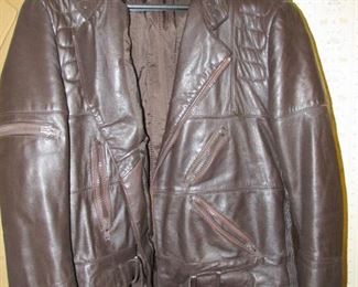 Harley leather motorcycle jacket