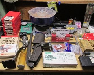 Herters reloading press and ammunition supplies