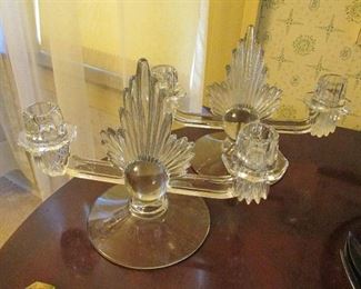 Fostoria candle holders