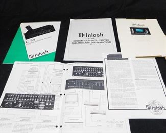 McIntosh C35 Preamplifier Owner's Manual