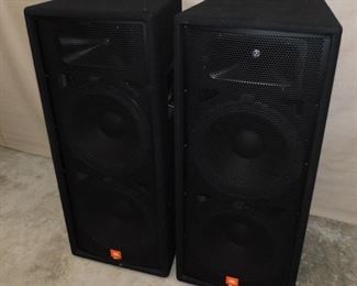 Pair JBL JRX125 Monitors Excellent Like New