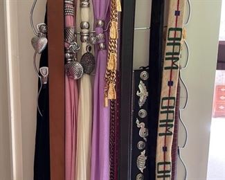 Women's belts.