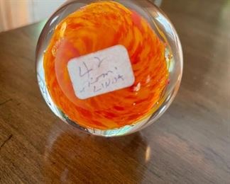 German paperweight. Circa 2003. Photo 2 of 2.