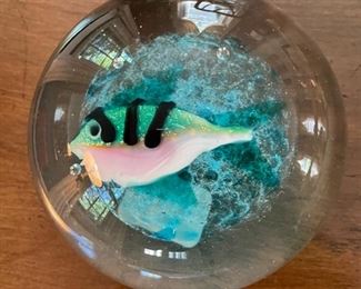 Vintage paperweight. Circa 1997. Photo 1 of 2.