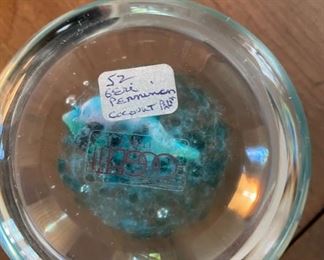 Vintage paperweight. Circa 1997. Photo 2 of 2.