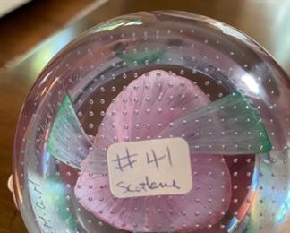 Scottish paperweight. Photo 2 of 2.