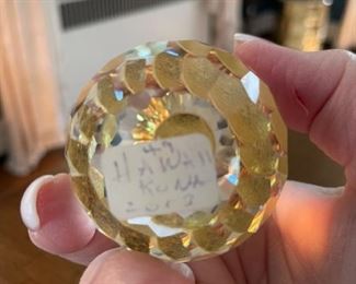 Pineapple paperweight. Photo 2 of 2.