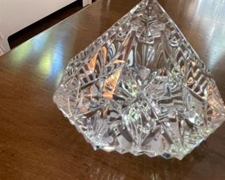 Diamond crystal paperweight. Amsterdam. Photo 1 of 2.