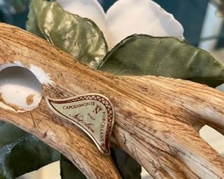 Capodimonte Porcelain Flower. Photo 2 of 2.