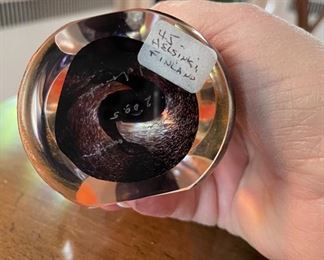 Paperweight. Helsinki, Finland. 2005. Photo 2 of 2.