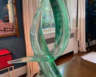 Gino Cenedese fish sculpture. Murano glass. Signed by artist. Photo 1 of 2.