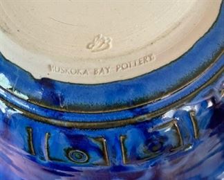 Muskoka Bay Pottery Serving Bowl. Photo 2 of 2.