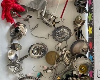 Sample of Sterling Silver Jewelry.