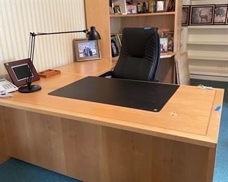 Home Office Three-Piece Desk Unit. Photo 1 of 2.
