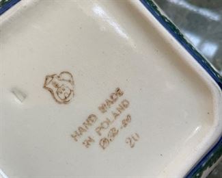 Polish Pottery Collection! Photo 2 of 2.