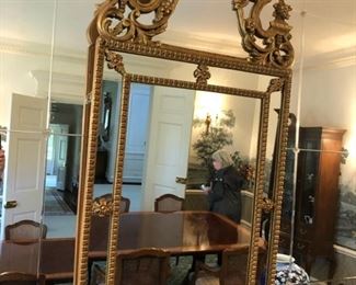 Gilt LaBarge Mirror.