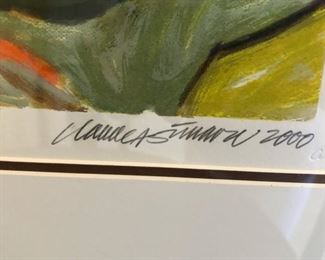 Country scene signed by artist. Photo 2 of 2.