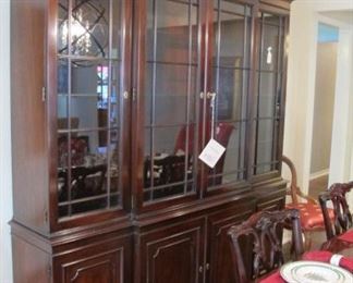 Wonderful Kindel Lighted China Cabinet