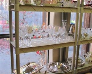 Crystal and Silverplate