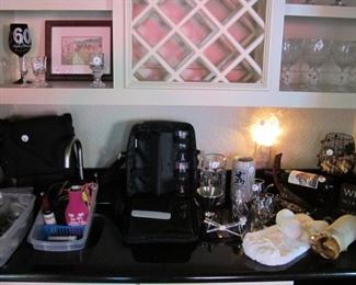 Bar Accessories and Vinotemp Wine Cooler (33 Bottle)