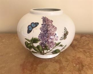 $30  Portmeiron round vase.   Height 8"