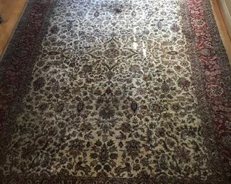 $2,500 Finely knotted Persian carpet.  10'x7'  Needs cleaning.  