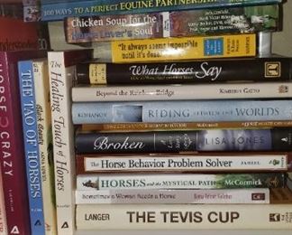 books, numerous instructional horse