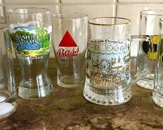 Bar mugs and glasses