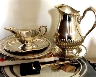 Sterling and silverplate