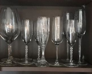 Crystal stemware